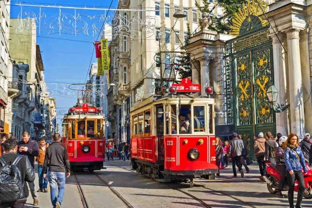 Historical Comfy Flat In Beyoglu Tophane, Galata Apartment Istanbul Luaran gambar