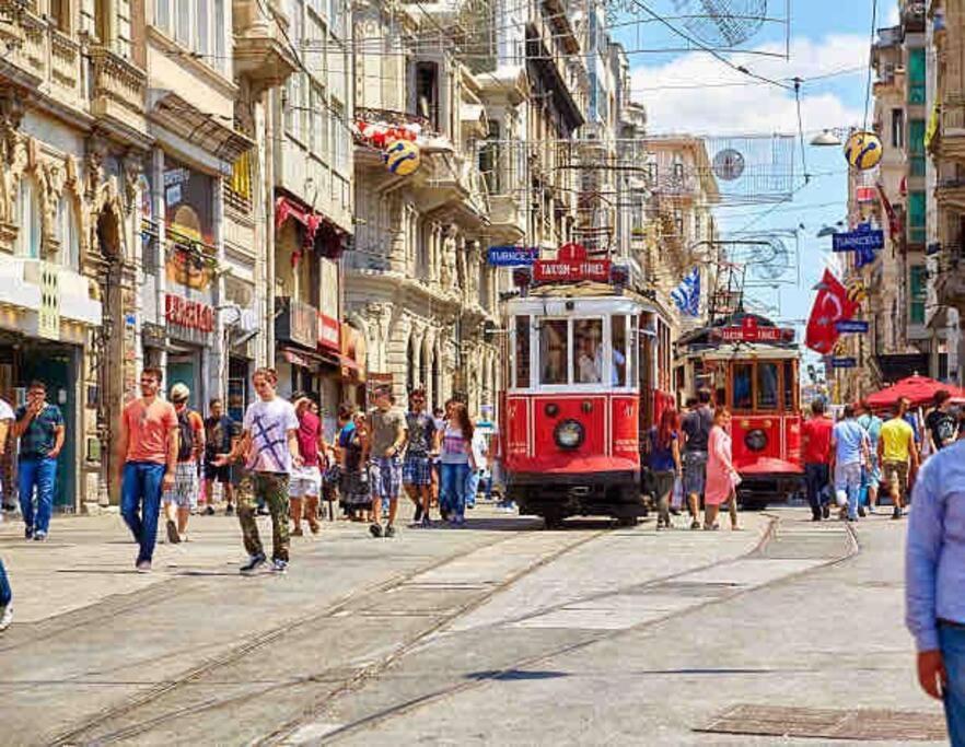 Historical Comfy Flat In Beyoglu Tophane, Galata Apartment Istanbul Luaran gambar